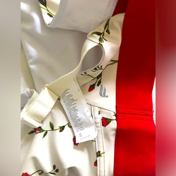 Fabletics sports bra, light support red apple/coconut - Picture 4 of 5